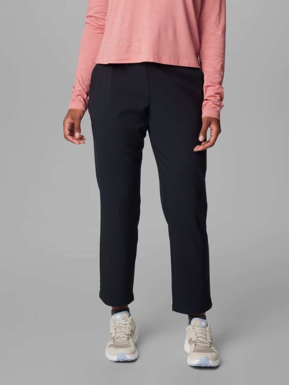 TWO PAIR Columbia All Seasons Pull-On Pants, Size XL, Black and Nocturnal (Blue) - Picture 5 of 12
